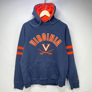 Vintage Virginia University Cavaliers Hoodie Champion Large